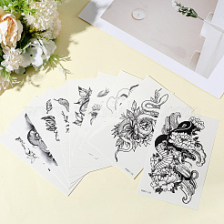 Removable Temporary Water Proof Tattoos Paper Stickers&nbsp;DIY-WH20013-74