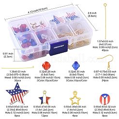 Independence Day DIY Earring  Making Kits&nbsp;DIY-FS0009-54