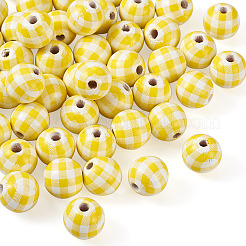 Natural Wooden Beads&nbsp;WOOD-TAC0010-05G