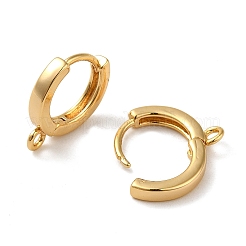 Brass Earring Findings&nbsp;KK-O100-02B-G