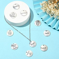 100pcs 10 Style Tibetan Style Alloy Pendants&nbsp;TIBEP-CJ0001-25