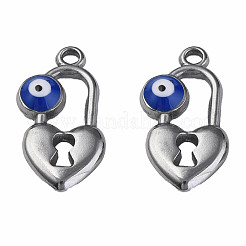 304 Stainless Steel Enamel Pendants&nbsp;LS-STAS-N087-53-03P