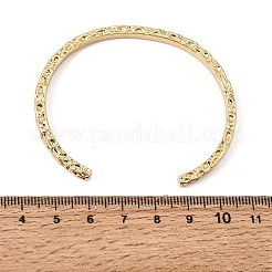 Brass Textured Cuff Bangles for Women&nbsp;KK-CBA0B5A-01G
