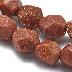 Synthetic Goldstone Beads Strands&nbsp;G-G793-06A-01