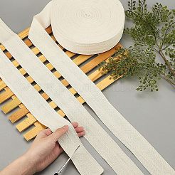 Cotton Cotton Twill Tape Ribbons&nbsp;OCOR-WH0057-30I-03
