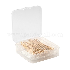 DIY Imitation Pearl Hair Bobby Pins Making Kits&nbsp;DIY-LS0003-57