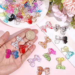 54Pcs 18 Colors Transparent Acrylic Beads&nbsp;OACR-PA0001-81