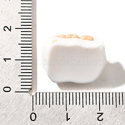 Opaque Resin Cabochons&nbsp;CRES-U004-01F