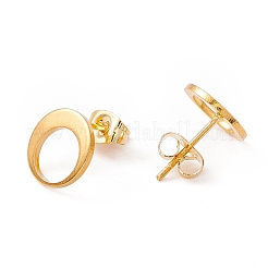 201 Stainless Steel Stud Earring Findings&nbsp;STAS-G266-01G