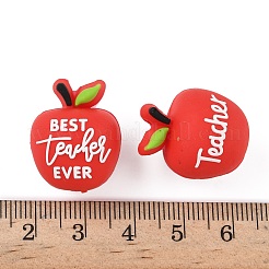 Teachers' Day Themes Silicone Beads&nbsp;SIL-I013-01A