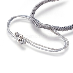 Nylon Cord Braided Bead Bracelets Making&nbsp;BJEW-F360-FP03