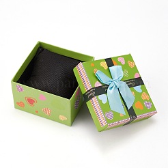 Heart Pattern Cardboard Jewelry Boxes&nbsp;CBOX-L007-001B