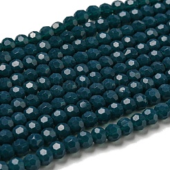 Opaque Glass Beads Stands&nbsp;EGLA-A035-P4mm-D19