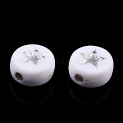Opaque Acrylic Beads&nbsp;PACR-N006-006A-01B