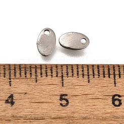 304 Stainless Steel Stamping Blank Tag Charms&nbsp;STAS-F311-03P