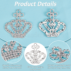 2Pcs Rack Plating Brass Big Pendants&nbsp;KK-FG0001-24A