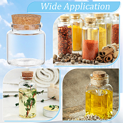 Empty Glass Bottle&nbsp;LS-AJEW-WH0470-43A