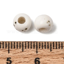 Speckled Round Handmade Ceramic Beads&nbsp;PR-NH0001-02C