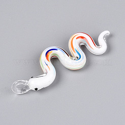 Handmade Lampwork Big Pendants&nbsp;LAMP-N034-17A