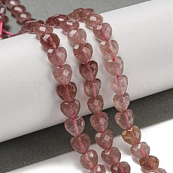 Natural Green Strawberry Quartz Beads Strands&nbsp;G-P544-E04-01