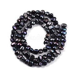 Natural Cultured Freshwater Pearl Beads Strands&nbsp;PEAR-L033-42D