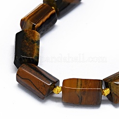 Natural Tiger Eye Beads Strands&nbsp;G-O170-103