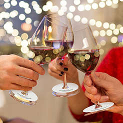 Paper Wine Glass Charms&nbsp;AJEW-WH0080-13C