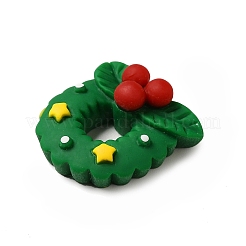 Christmas Theme Opaque Resin Cabochons&nbsp;RESI-C023-01O