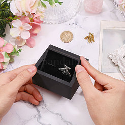 Plastic Overturn Cufflink Storage Boxes&nbsp;CON-WH0095-227