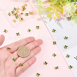 40Pcs Brass Enamel Cup Peg Bails&nbsp;KK-BBC0020-33