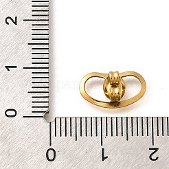 Ion Plating(IP) 304 Stainless Steel Earplug Accessories&nbsp;STAS-D288-07G