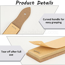 6Pcs Sandpaper File with Wood Pencil Sandpaper Board&nbsp;TOOL-GF0003-59