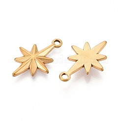 201 Stainless Steel Pendants&nbsp;STAS-N109-229G