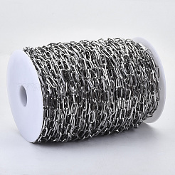 Tarnish Resistant 304 Stainless Steel Paperclip Chains&nbsp;CHS-S001-04A-P