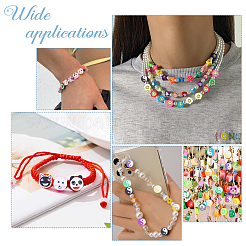 150Pcs 3 Style Handmade Polymer Clay Beads&nbsp;CLAY-AR0001-11