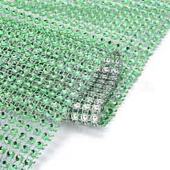 24 Rows Plastic Diamond Mesh Wrap Roll&nbsp;DIY-L049-05W