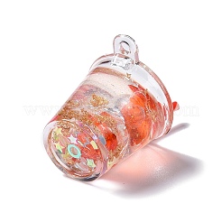 Luminous Translucent Resin Pendants&nbsp;RESI-D057-02