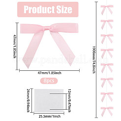 Bowknot Polyester Hanging Streamer&nbsp;DIY-WH0349-504C