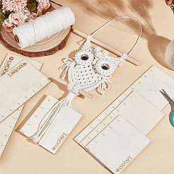 Basswood Crochet Frames&nbsp;DIY-WH0304-938B