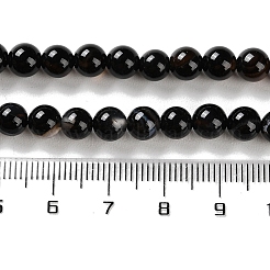 Natural Striped Agate/Banded Agate Beads Strands&nbsp;G-Z060-A01-A08