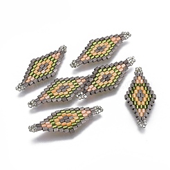 MIYUKI & TOHO Handmade Japanese Seed Beads Links&nbsp;SEED-E004-F22