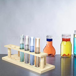 8Pcs 4 Colors Transparent Acrylic Test Tube&nbsp;AJEW-OC0003-95