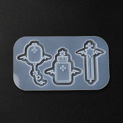 DIY Quicksand Jewelry Silicone Molds&nbsp;X-DIY-P074-05B