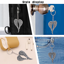 DIY Wing Keychain Making Kits&nbsp;DIY-SC0019-07