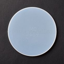 DIY Flat Round Cup Mat Silicone Molds&nbsp;DIY-E036-02