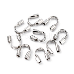 Eco-Friendly Rack Plating Brass Wire Guardians&nbsp;KK-I606-30P-NR