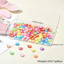 5 Bags Opaque Acrylic Beads&nbsp;OACR-CJ0001-73