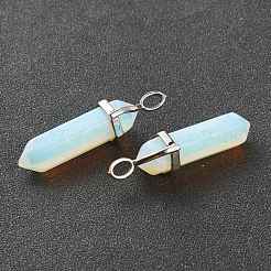 Opalite Pointed Pendants&nbsp;G-M378-01P-A24