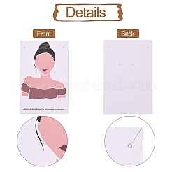 Cardboard Jewelry Display Cards&nbsp;CDIS-H002-02
