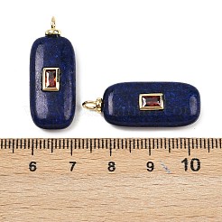 Dyed Natural Sesame Jasper Pendants&nbsp;KK-B157-43G-02